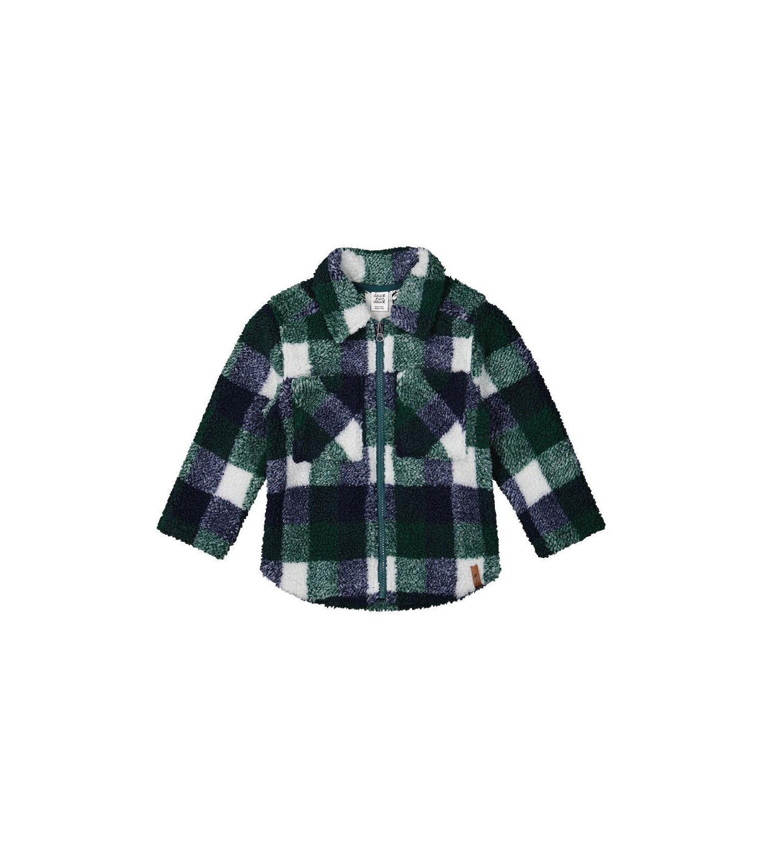 Little and Big Boy's (6-12) Zipped Overshirt