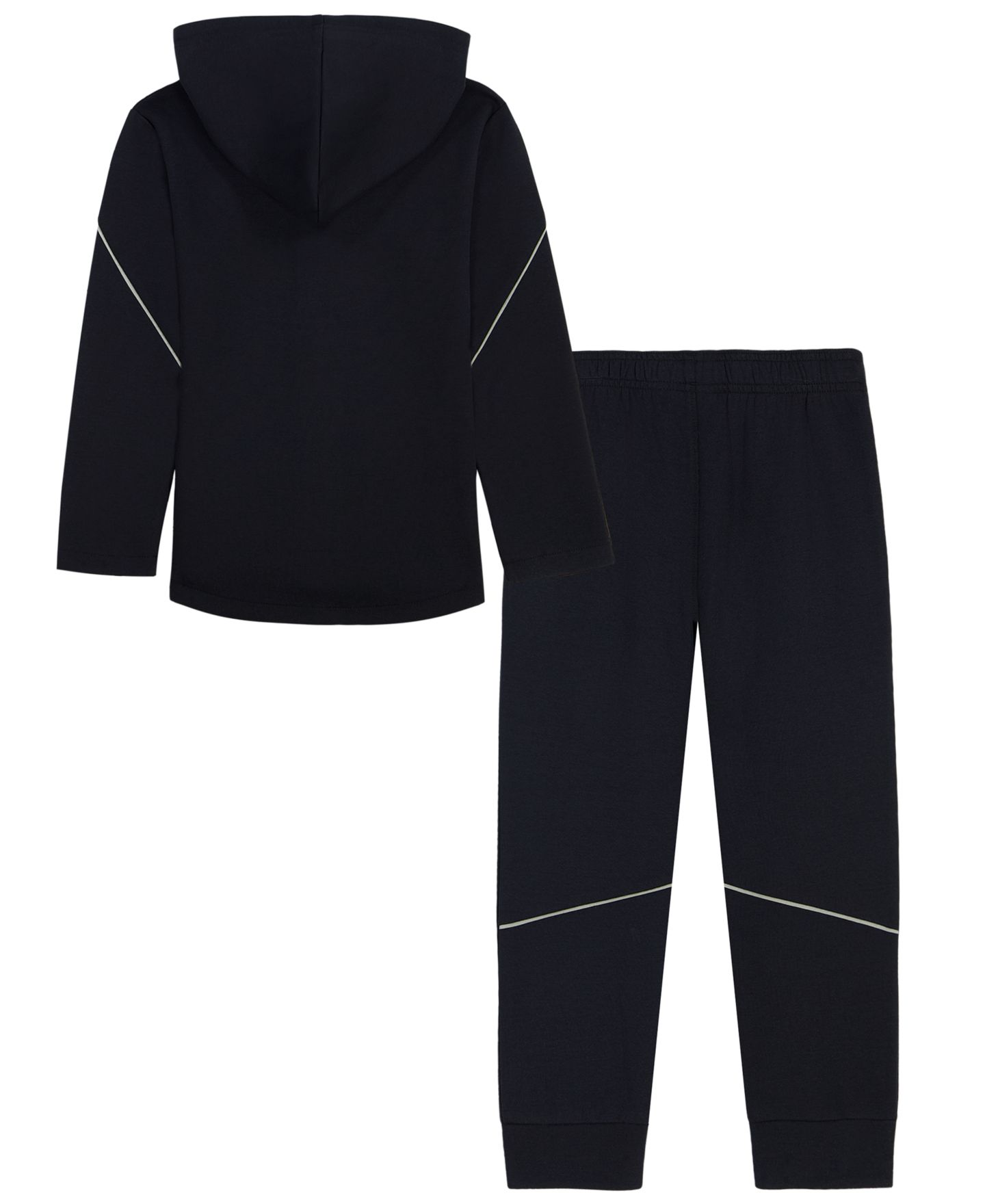 Детский комплект Under Armour: худи на молнии и джоггеры, 2-7 лет, 2 предмета, цвет: Чёрный — фото 2
