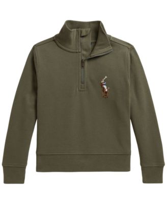 Girls' 2T-6X Quarter-Zip Long-Sleeve Sweatshirt