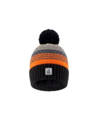 Little and Big Boy 5-14 Winter Knit Hat with Pompom