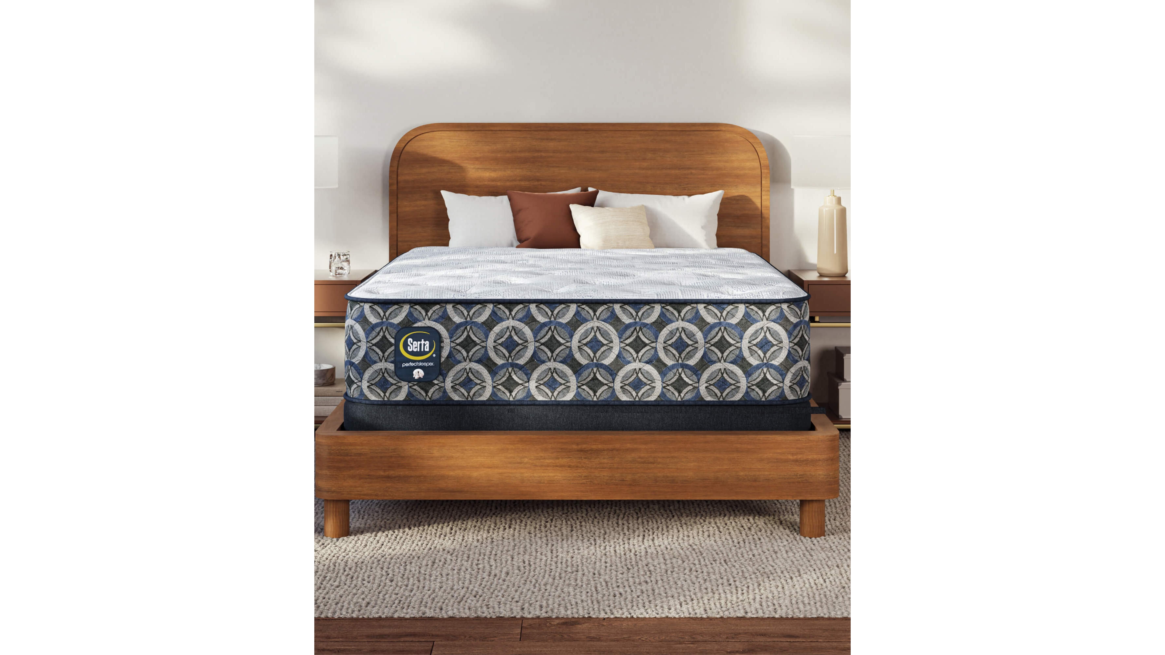 Serta Perfect Sleeper Orange Coast 13.5" Plush Tight Top Mattress Set