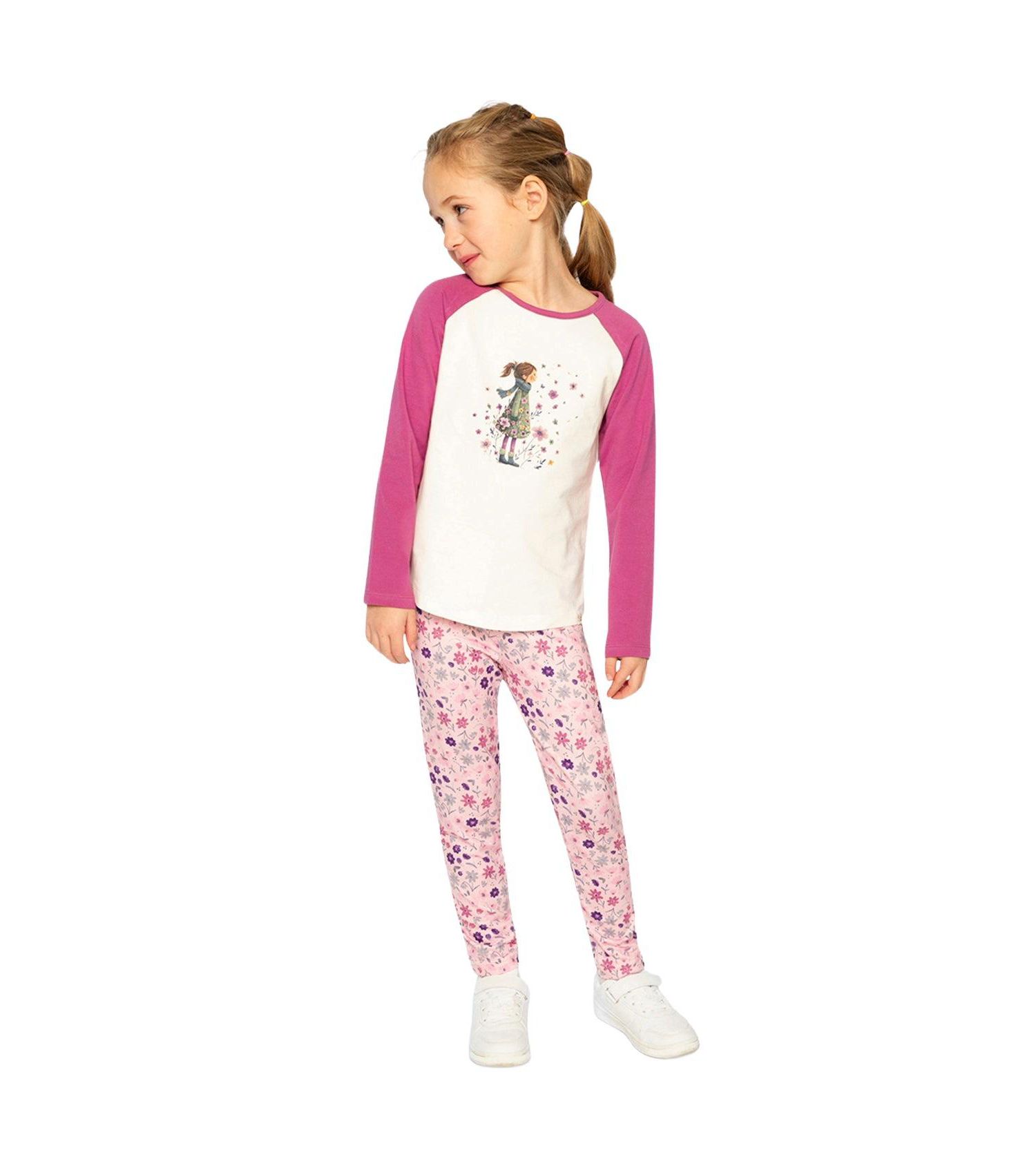 Little and Big Girl's (6-12) Printed Leggings
