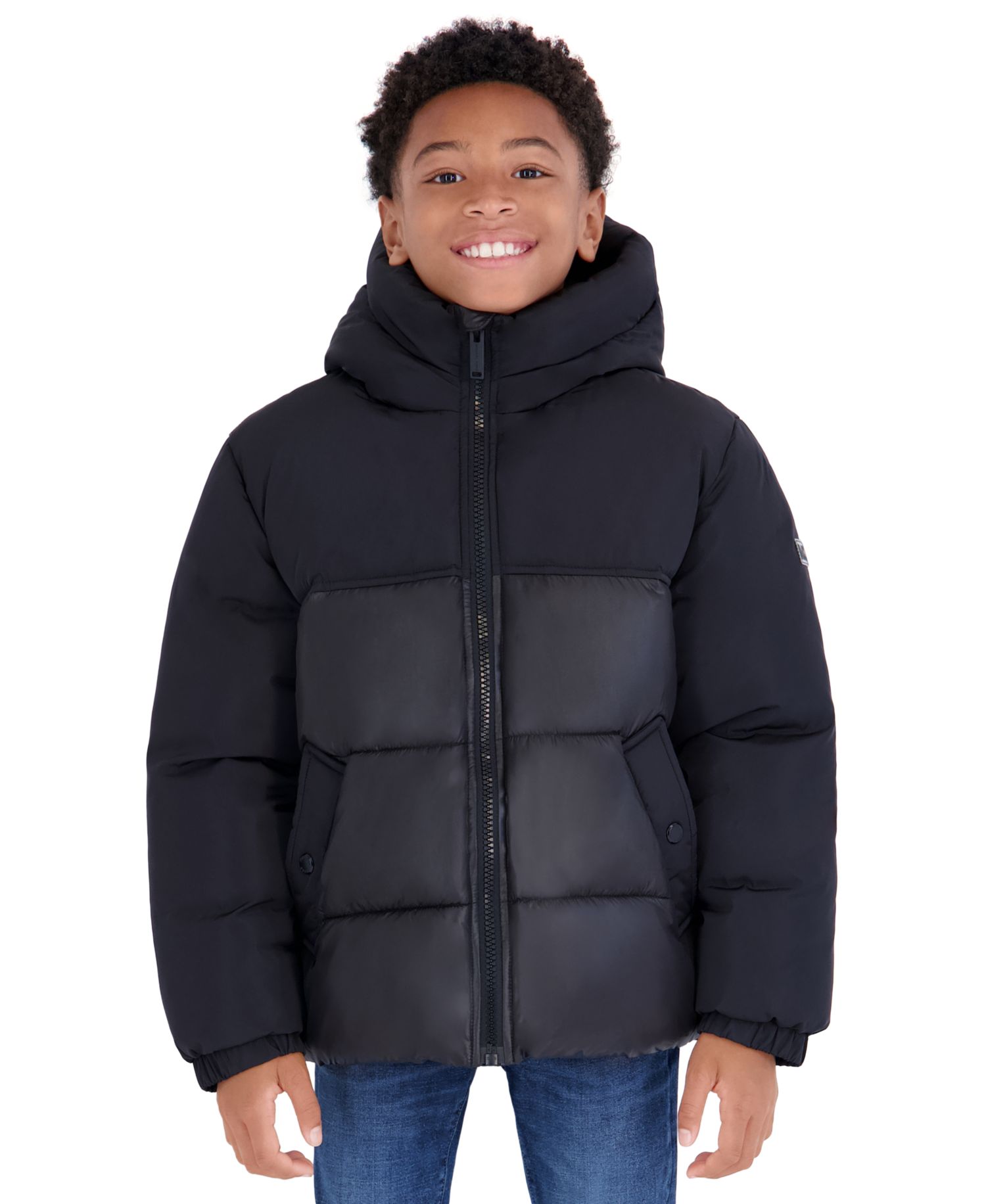 Boys' 5-16 Long-Sleeve Puffer Jacket
