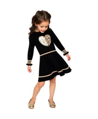Little and Big Girl (6-14) Knit Dress