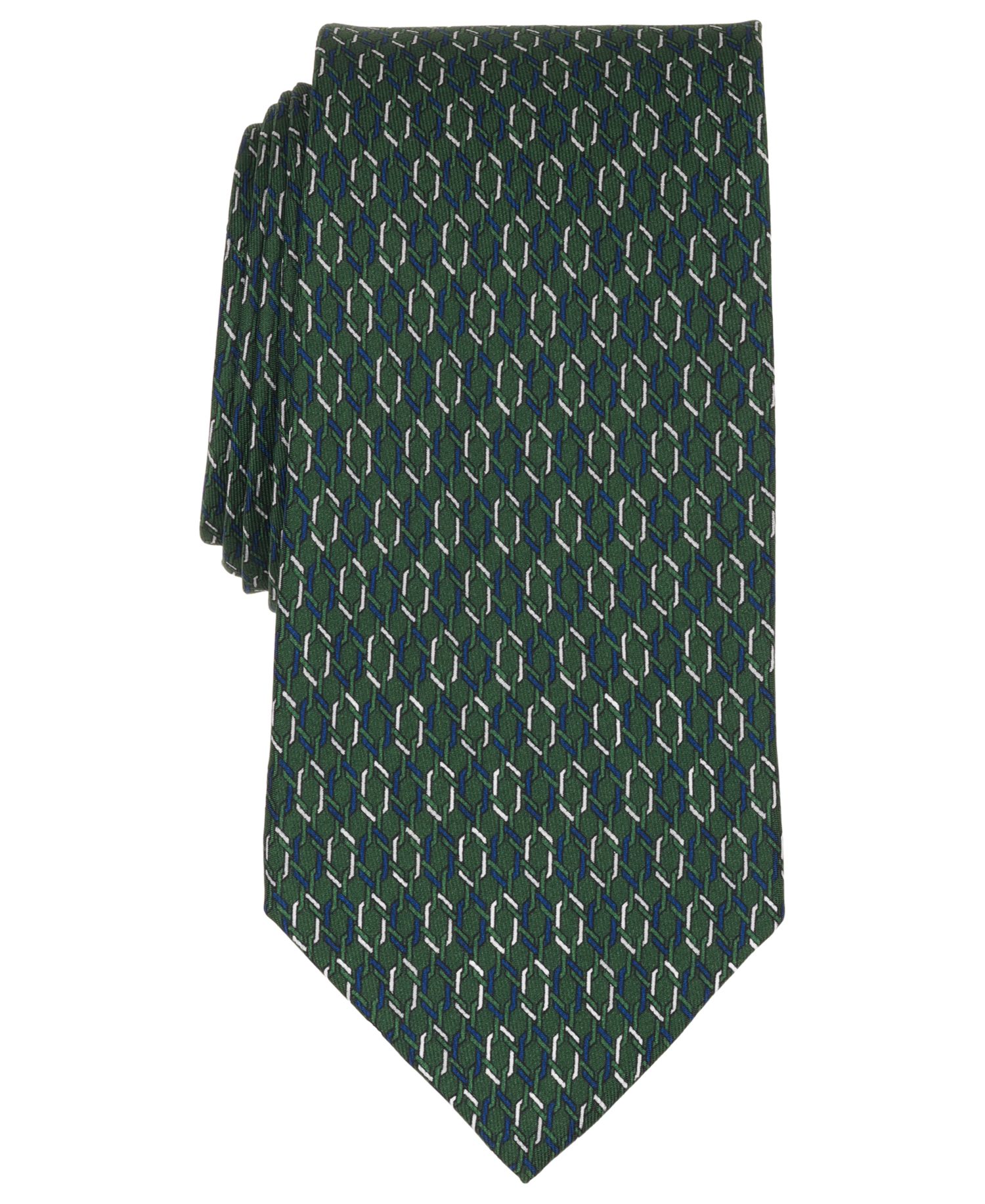 Men's Geometric Classic Tie