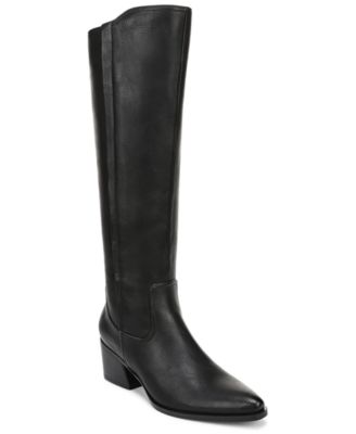 Women's Golden Zipper Tall Boots