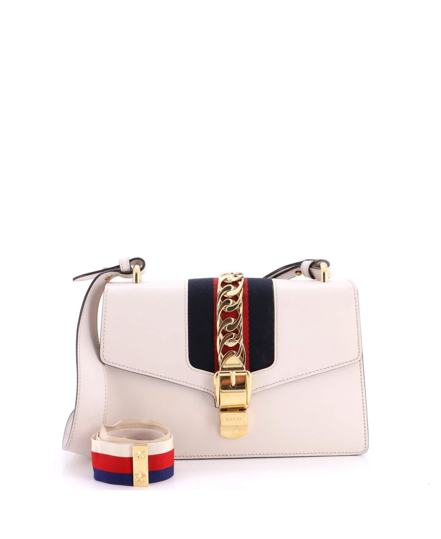Small Sylvie Shoulder Bag Leather