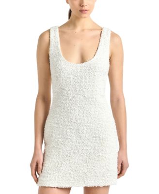 Women's Ailani Paillette Boucle Scoop Neck Tank Dress