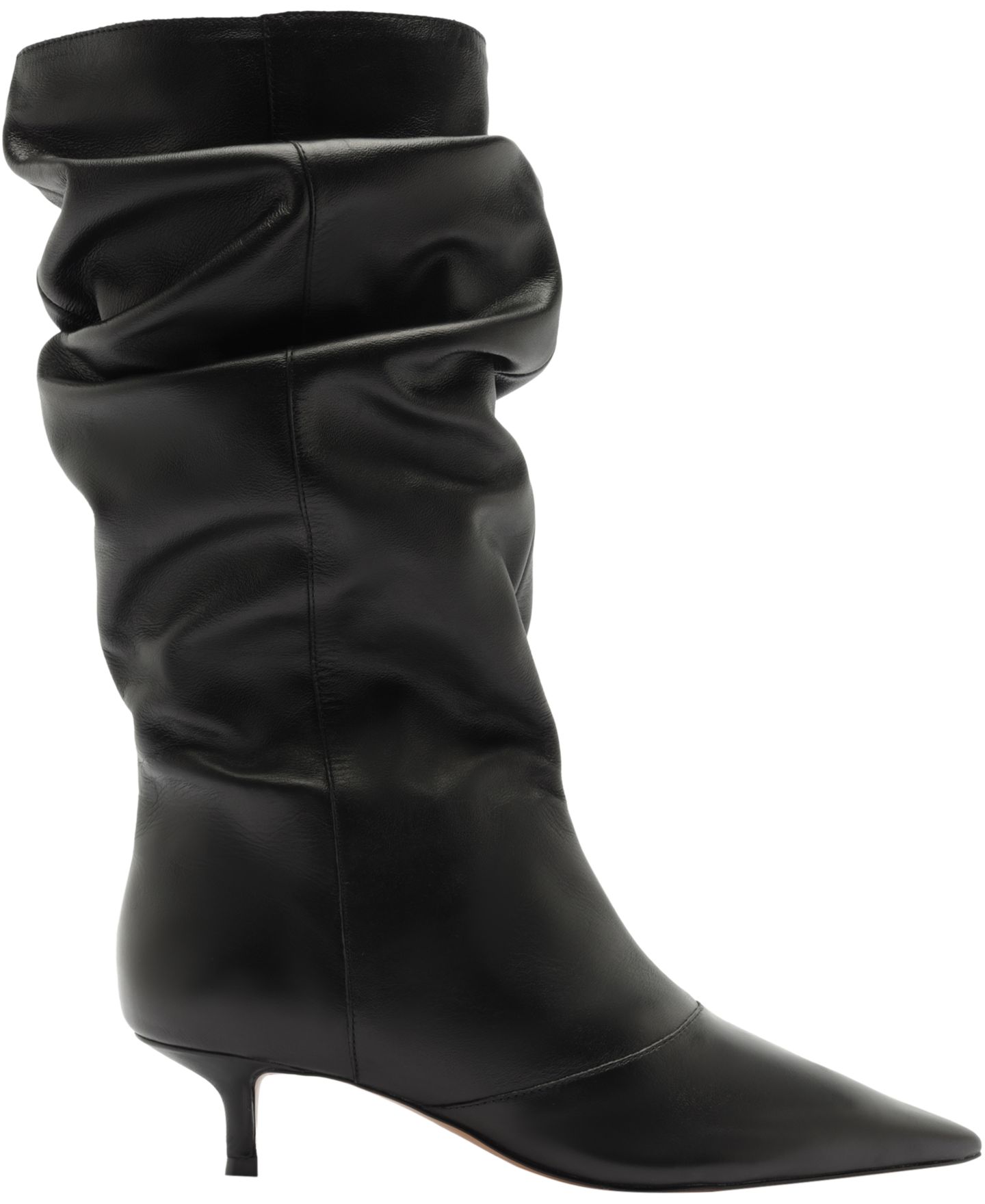 Женские ботинки Arezzo Skyler Low Stiletto Dress Boots, цвет: Чёрный — фото 2