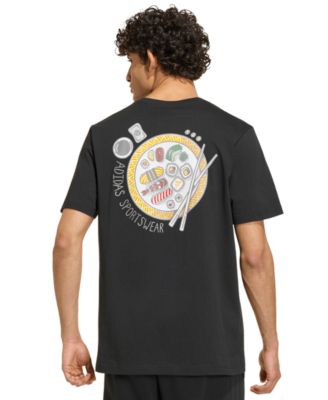 Men's Sushi Logo Graphic Crewneck T-Shirt