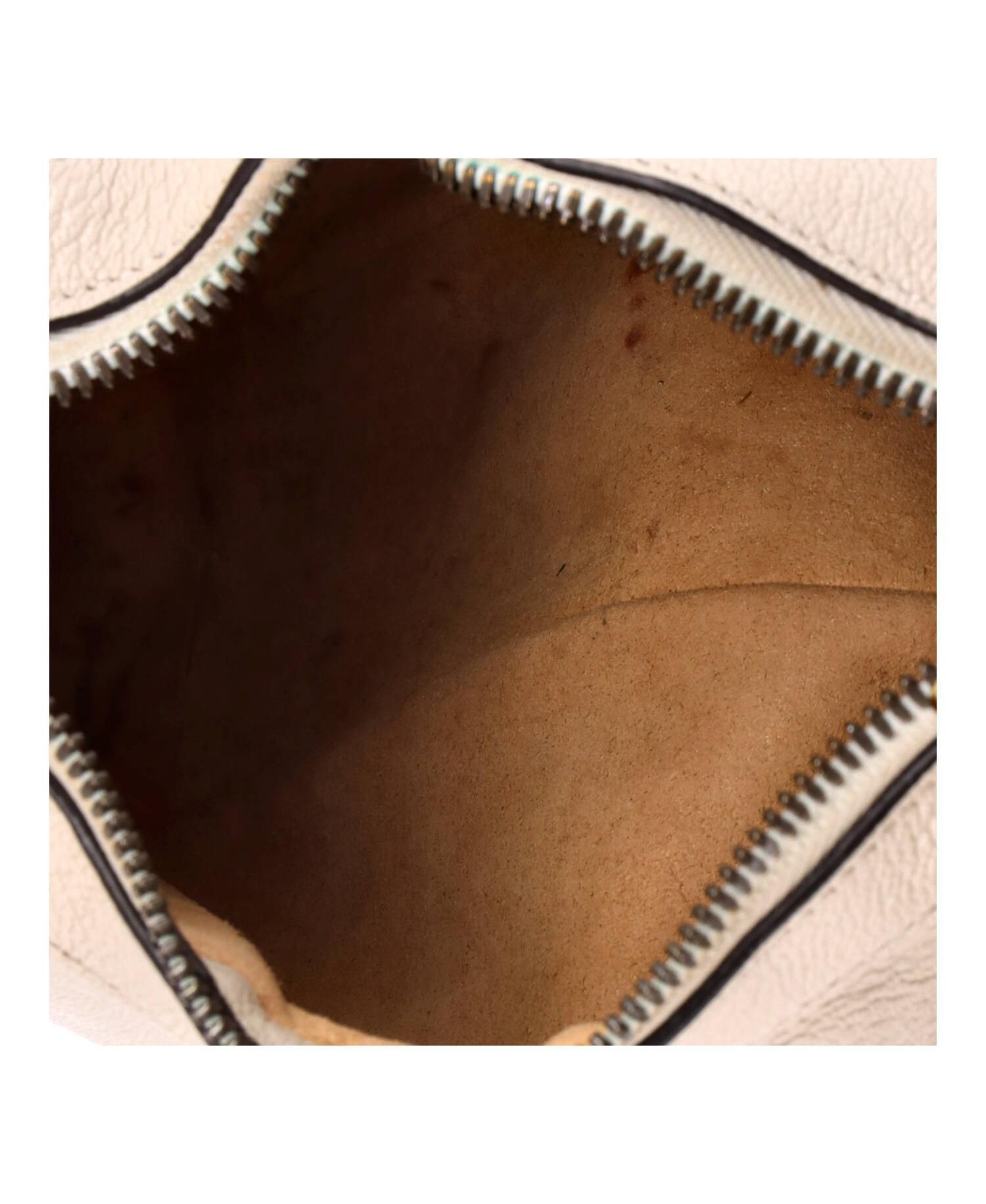 Small Aphrodite Zip Shoulder Bag Leather