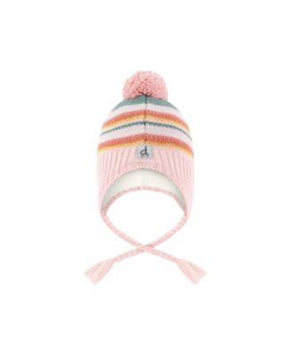 Toddler Girl (2-4) Winter Peruvian Knit Hat with Pompom