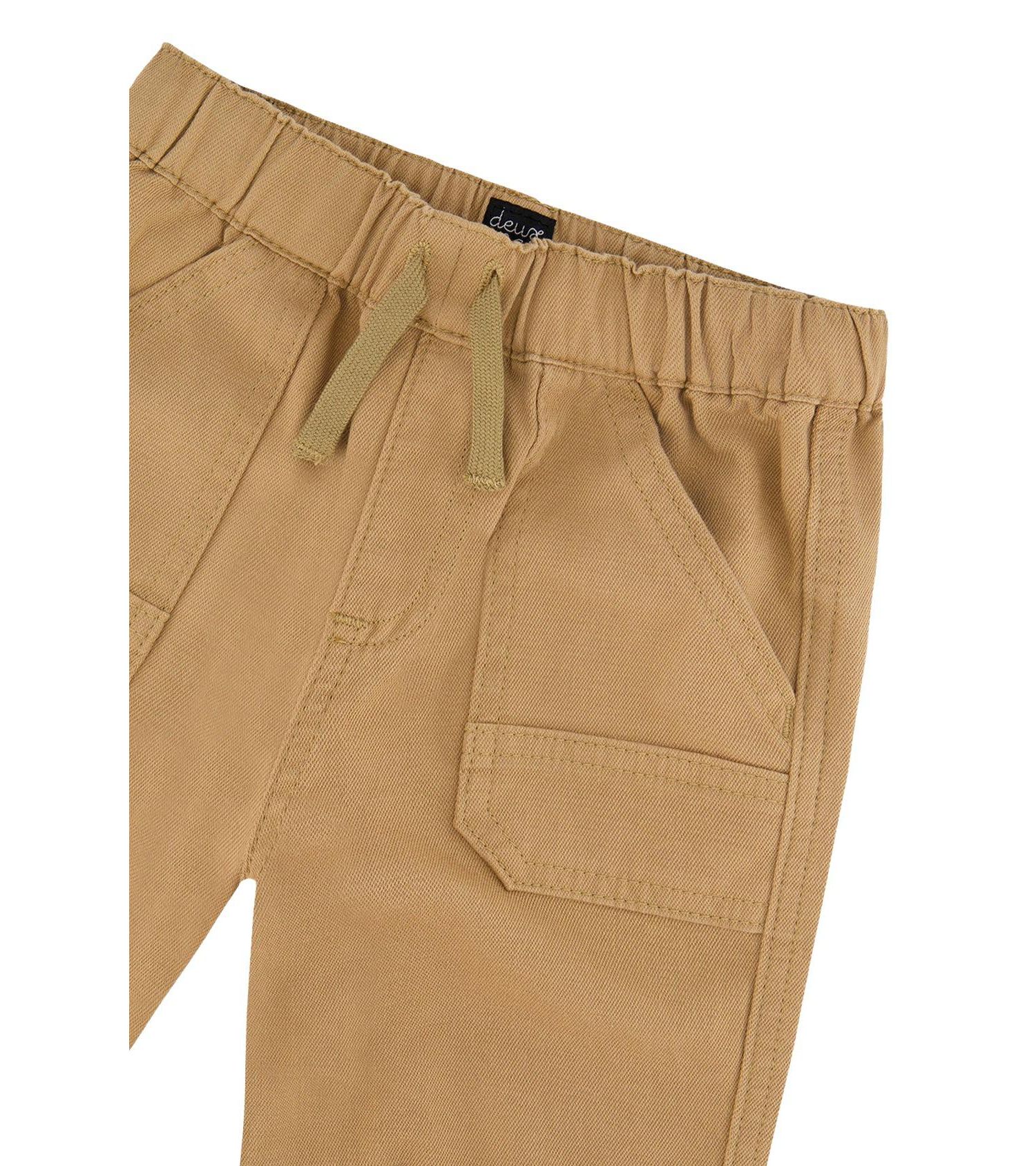 Little and Big Boy (6-12) Stretch Canvas Jogger Pants