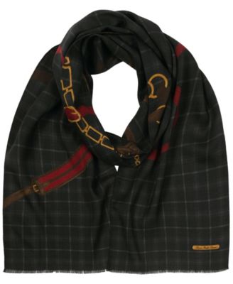 Equestrian Tattersall Oblong Scarf