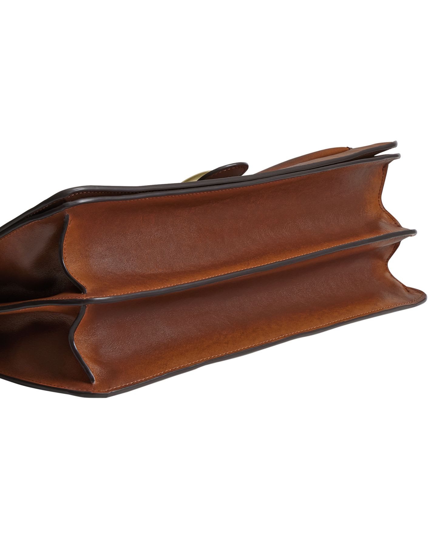 Женская сумка COACH Tabby Large Loved Leather Shoulder 36, цвет: Латунный / Коричневый — фото 7
