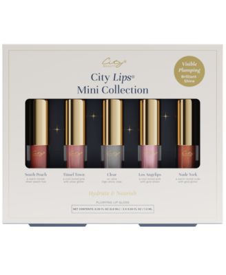 5-Pc City Lips Plumping Lip Gloss Set