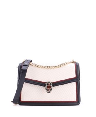 Small Serpenti Forever Shoulder Bag Quilted Leather