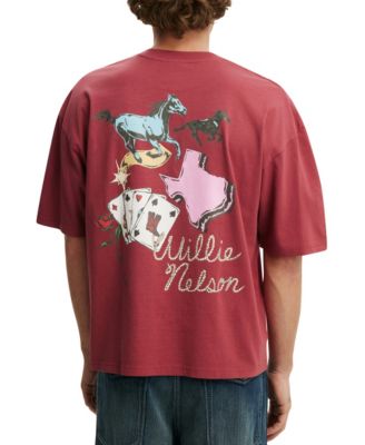 Men's Timeless Music Cropped Regular-Fit T-Shirt