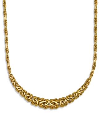 14K ITALY ネックレス Italian Gold 17