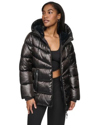 Women's Shine Hooded Puffer Coat