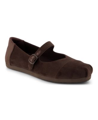 Women's Alpargata Mary Jane Buckled Espadrilles Flats