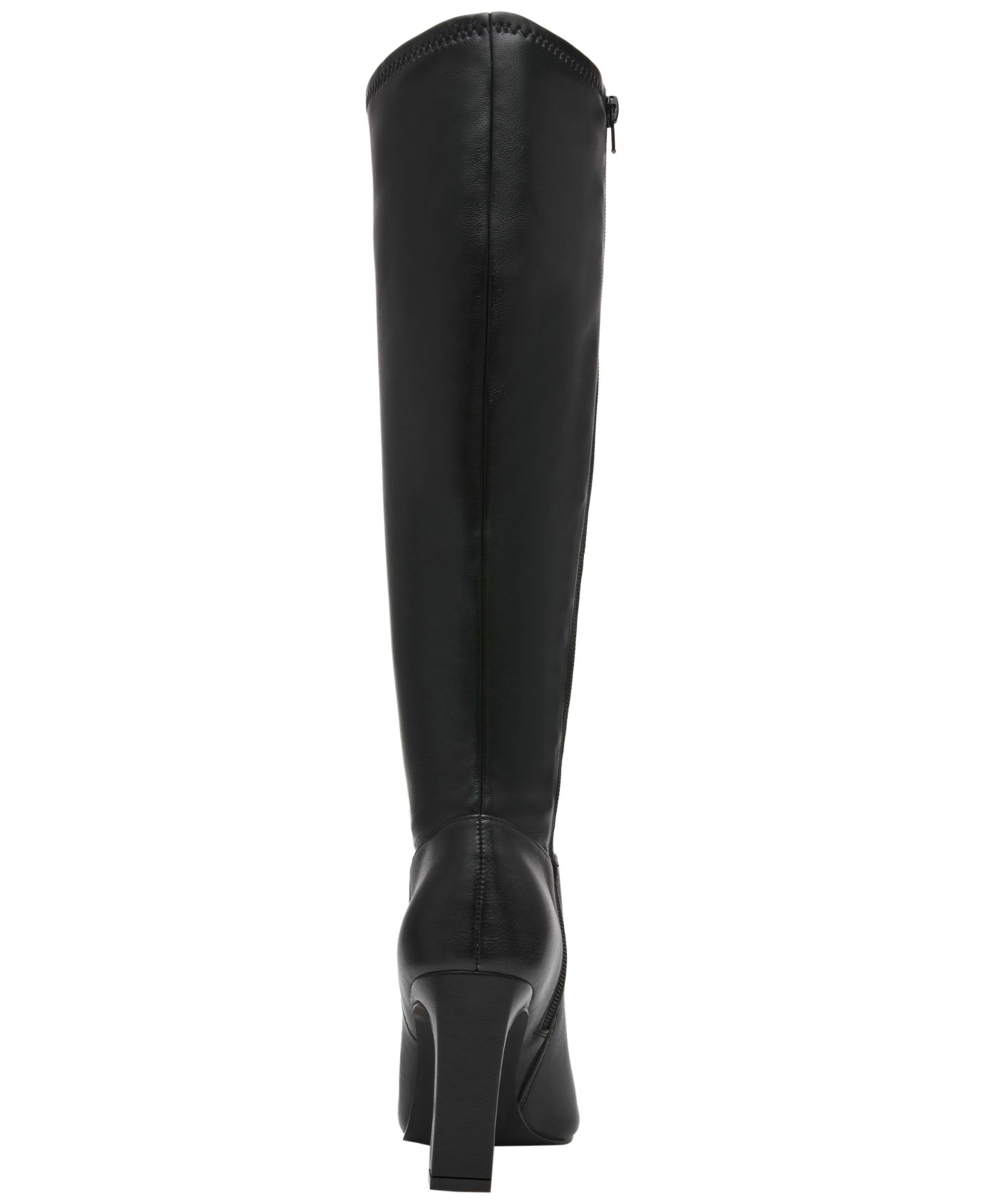 Женские ботинки Steve Madden Fior Knee-High Dress Boots, Regular & Wide Calf, цвет: Чёрный гладкий — фото 3