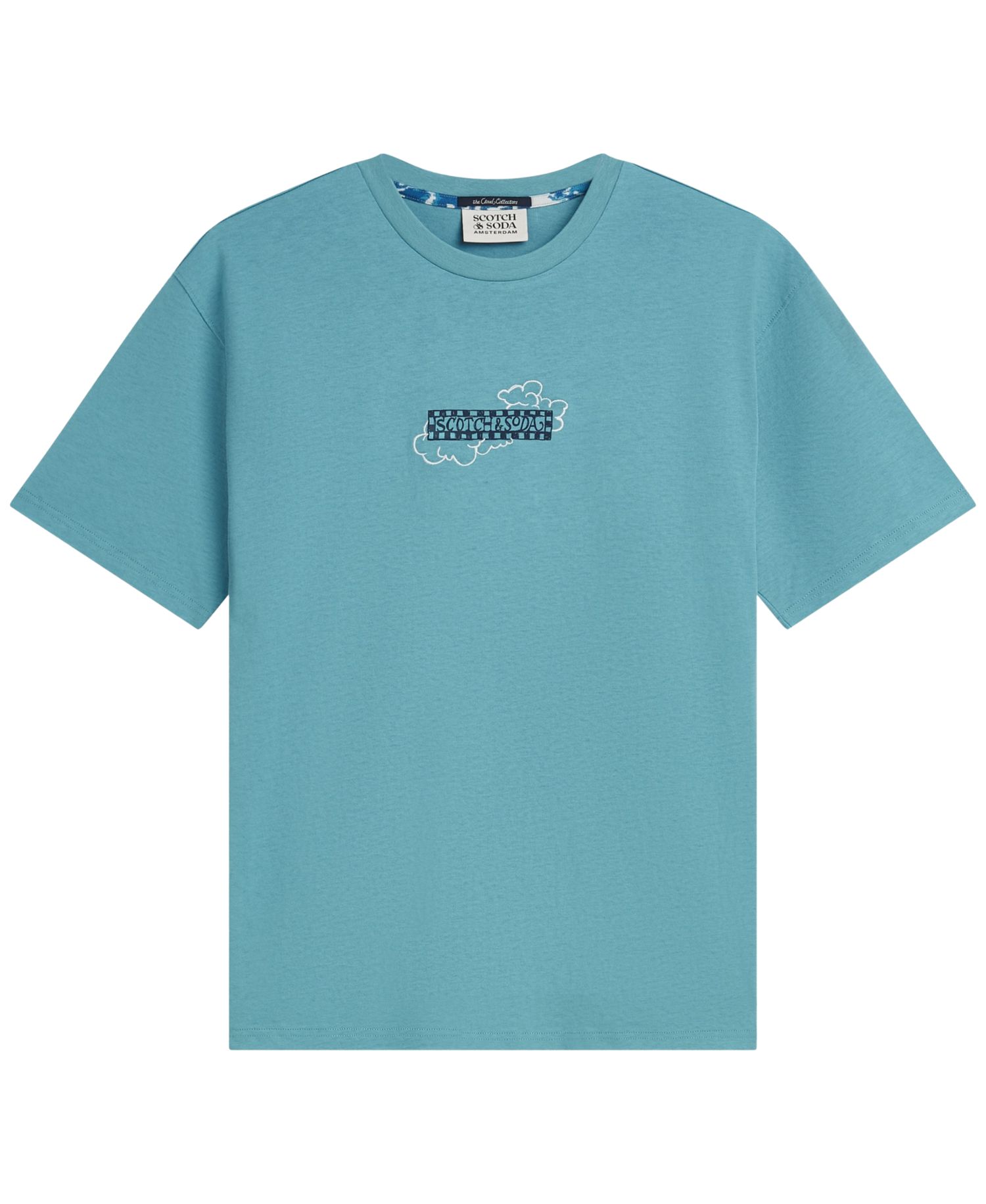 Men's Embroidered Artwork Relaxed-Fit T-Shirt