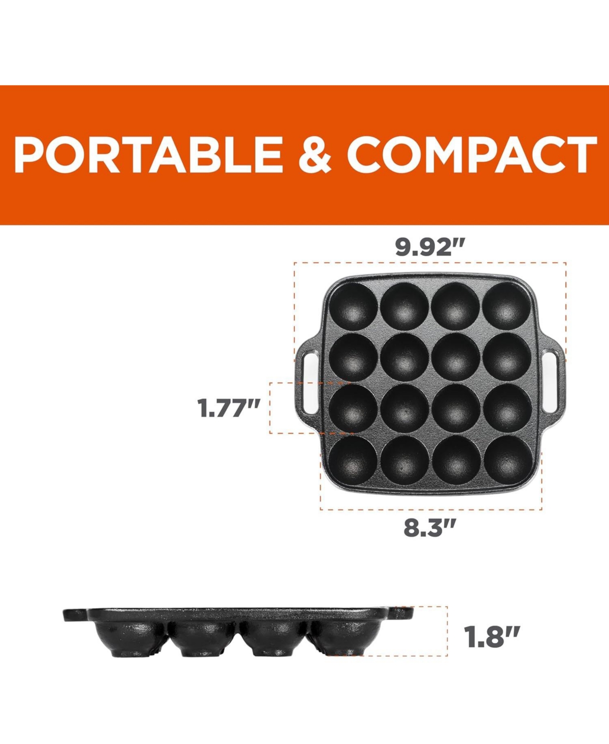 Cast Iron Baking Pan