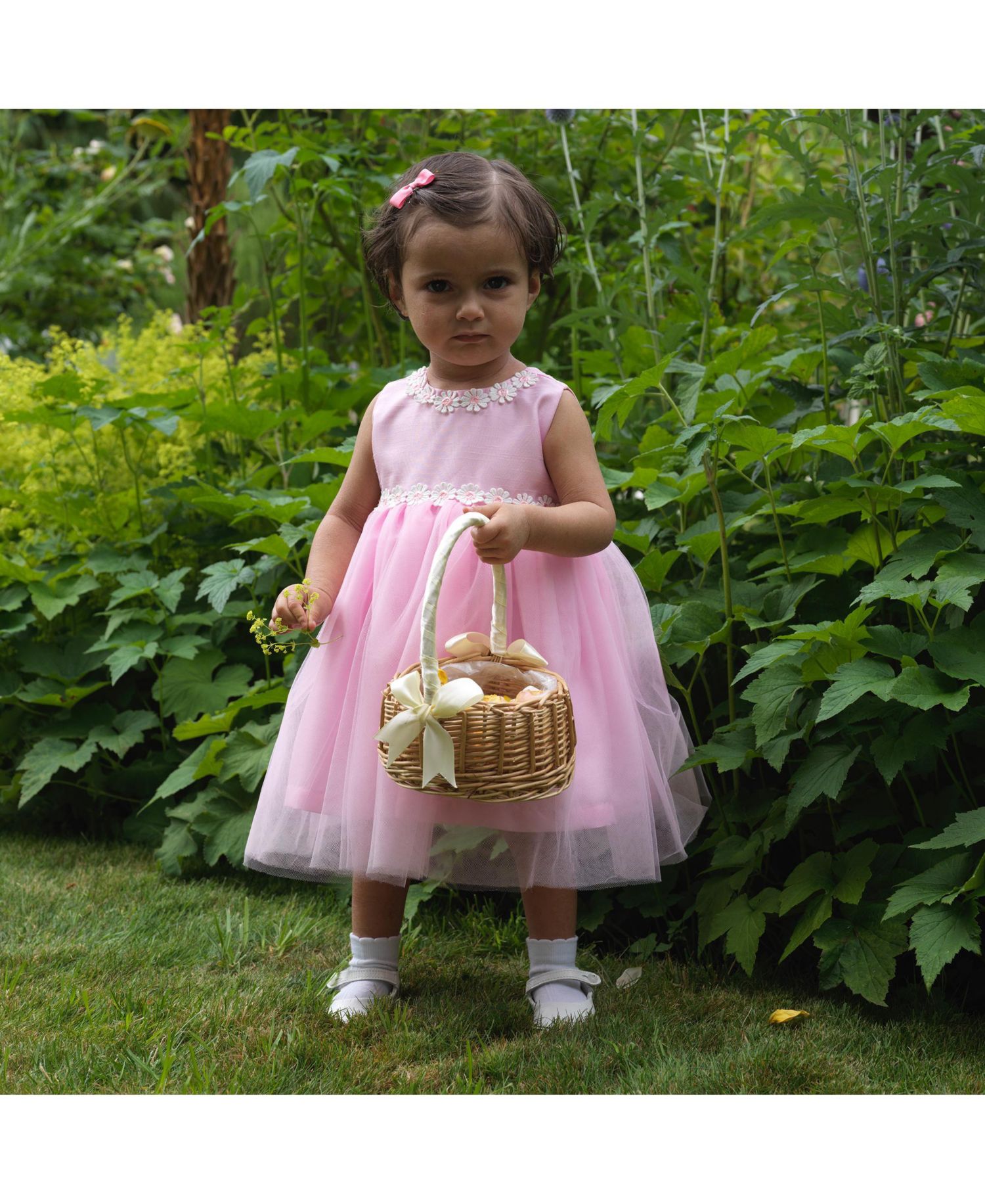 Baby Girls 6M-24M Daisy Tulle Party Dress