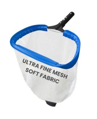 Pool Skimmer Net Aluminum Frame Mesh Leaf Debris Tool