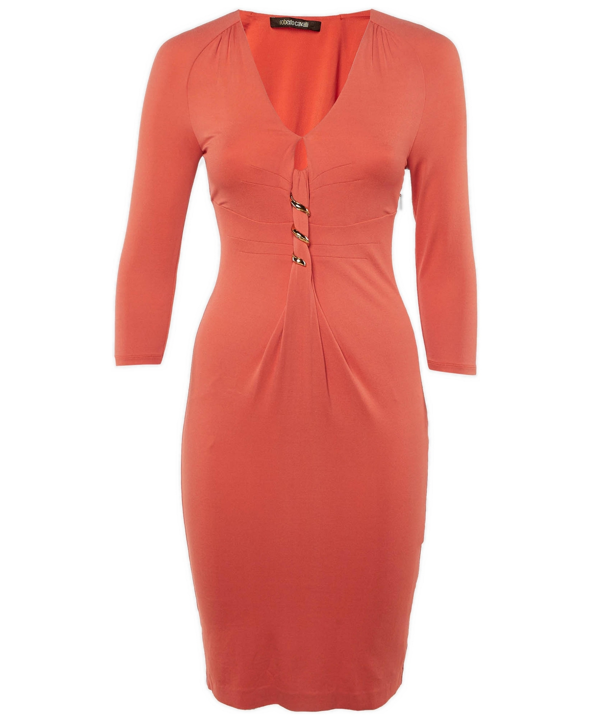 Pre-Owned Roberto Cavalli Women's Knit Long Sleeve Mini Dress