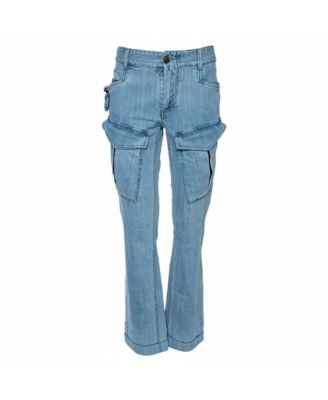 Men's Denim Cargo Jeans
