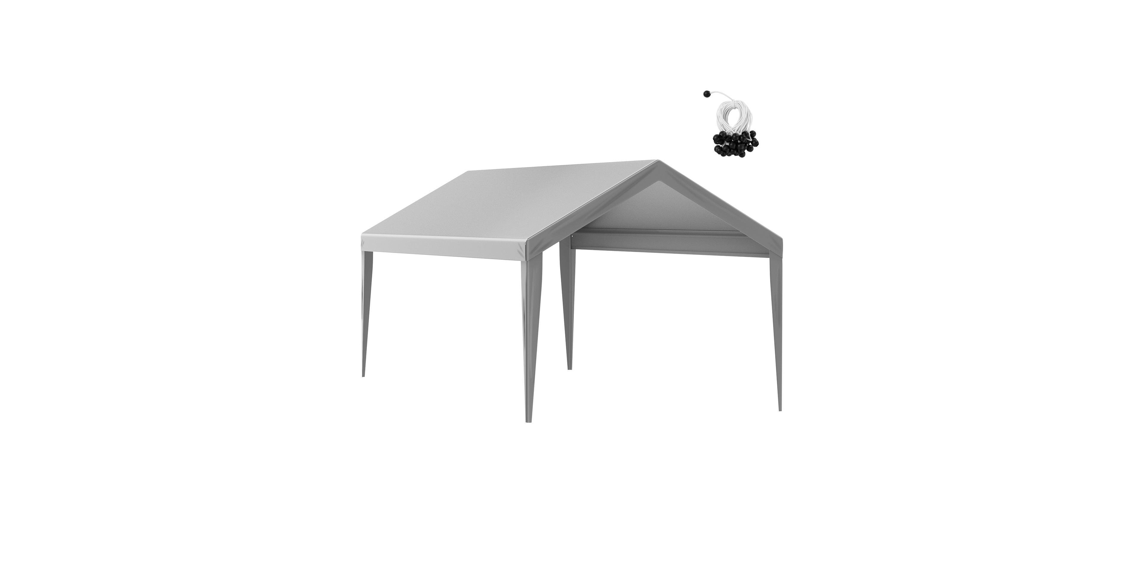Vevor Carport Replacement Canopy Car Shelter Tent 10x20ft Not Include Frame