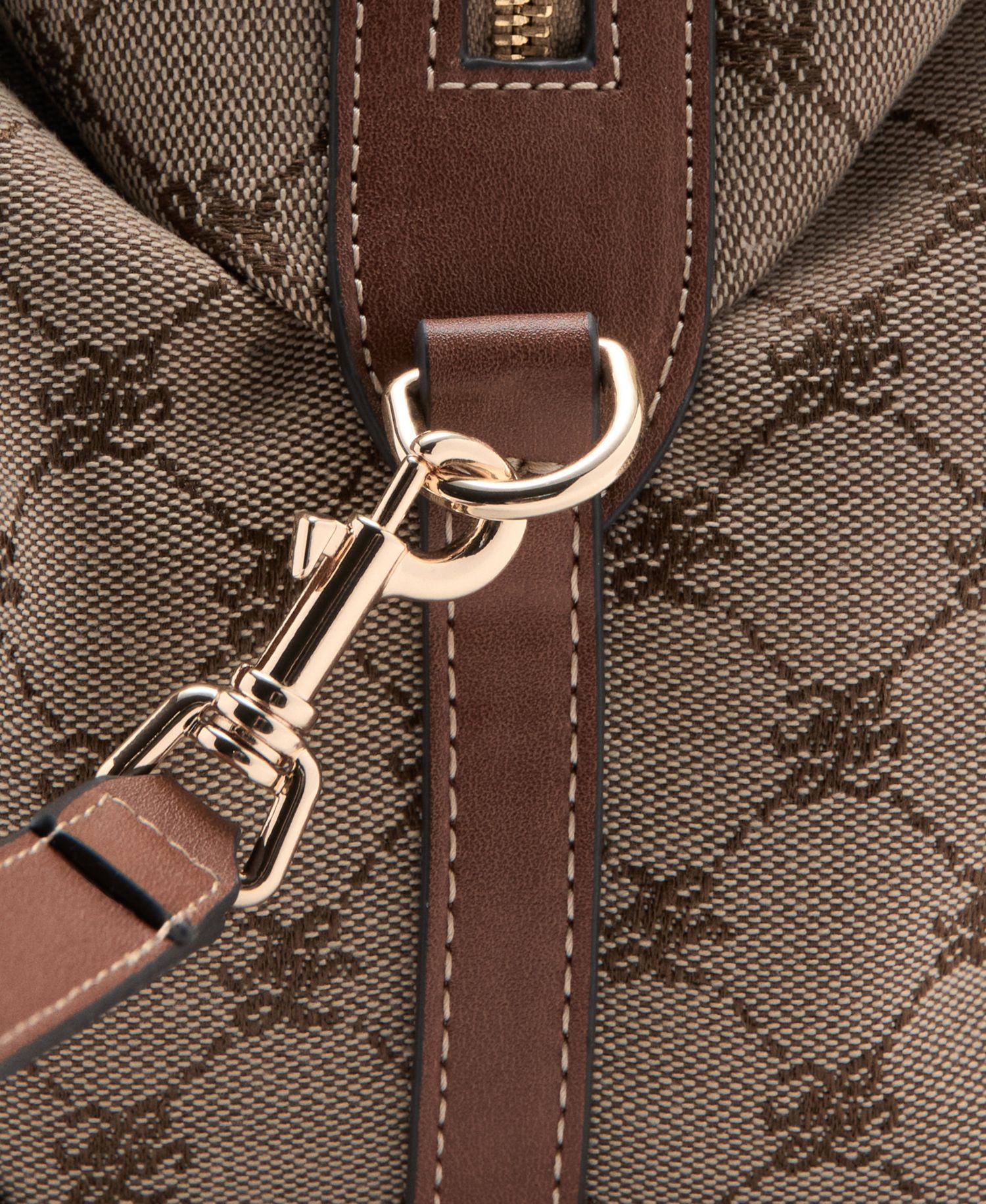 Women's Logo Jacquard Bowling Bag