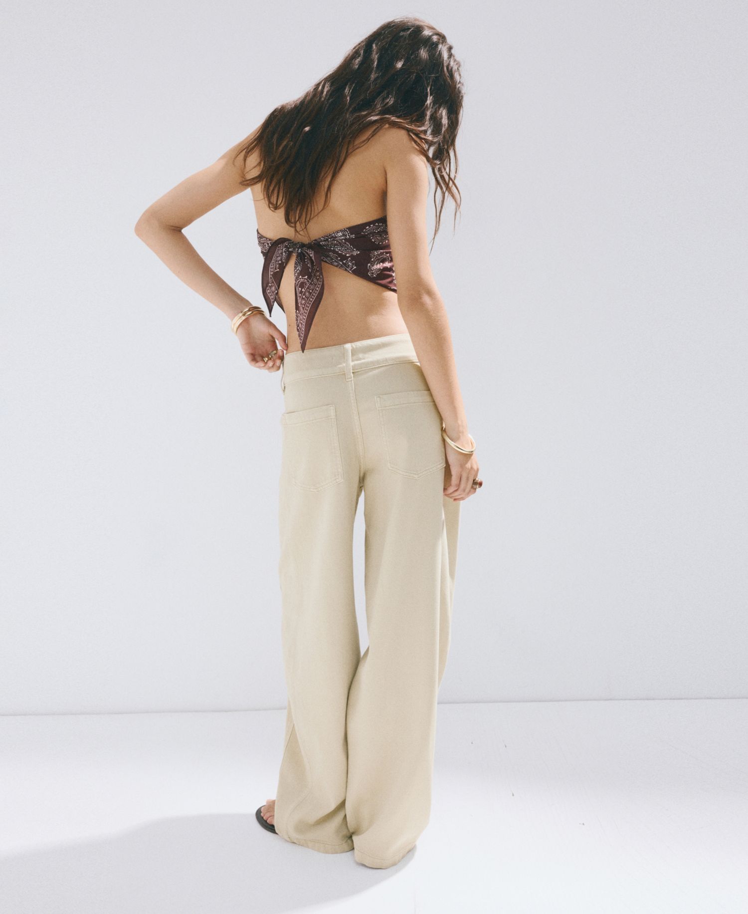 Women's Seams Balloon Jeans