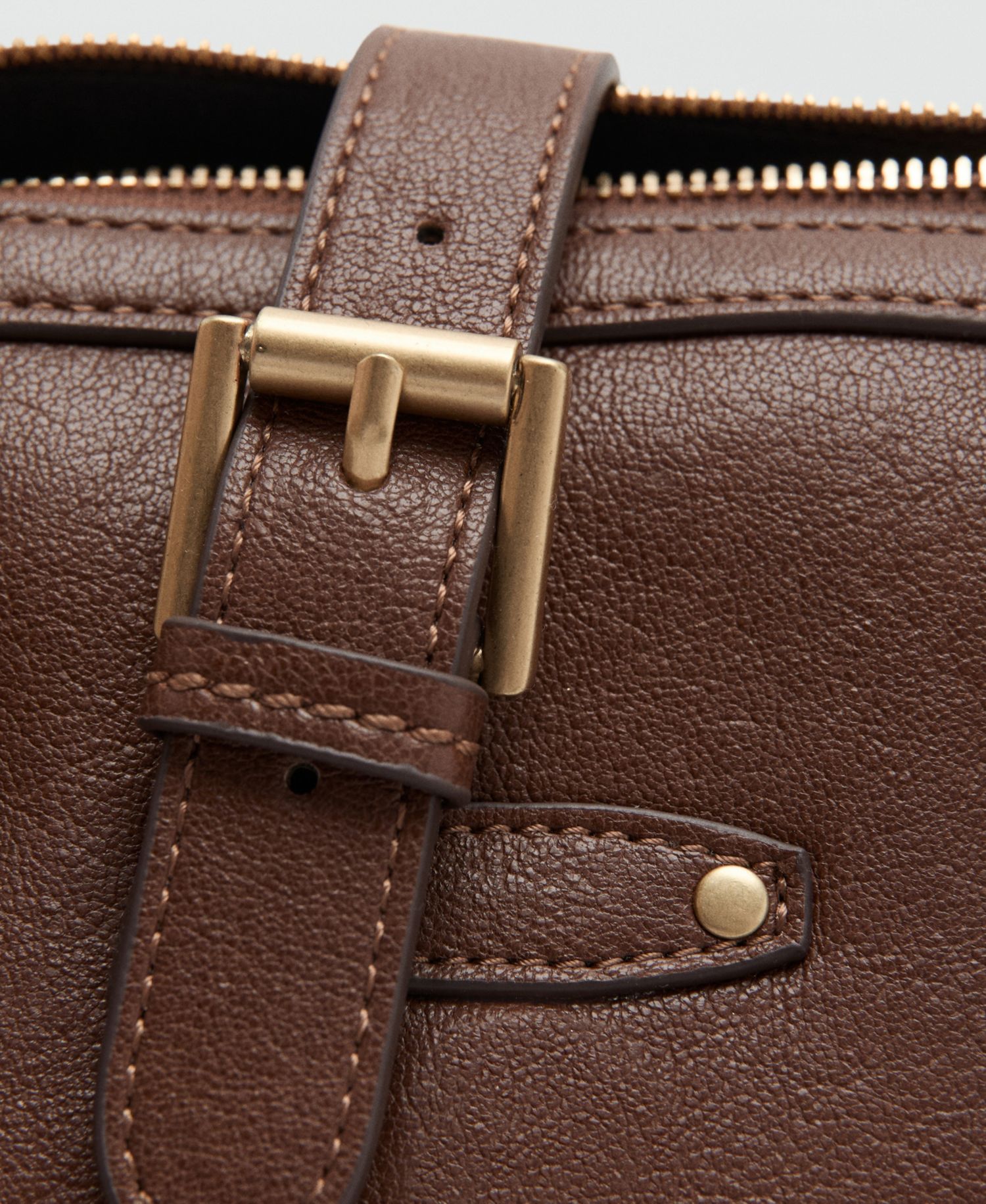 Women's Buckle Shoulder Bag