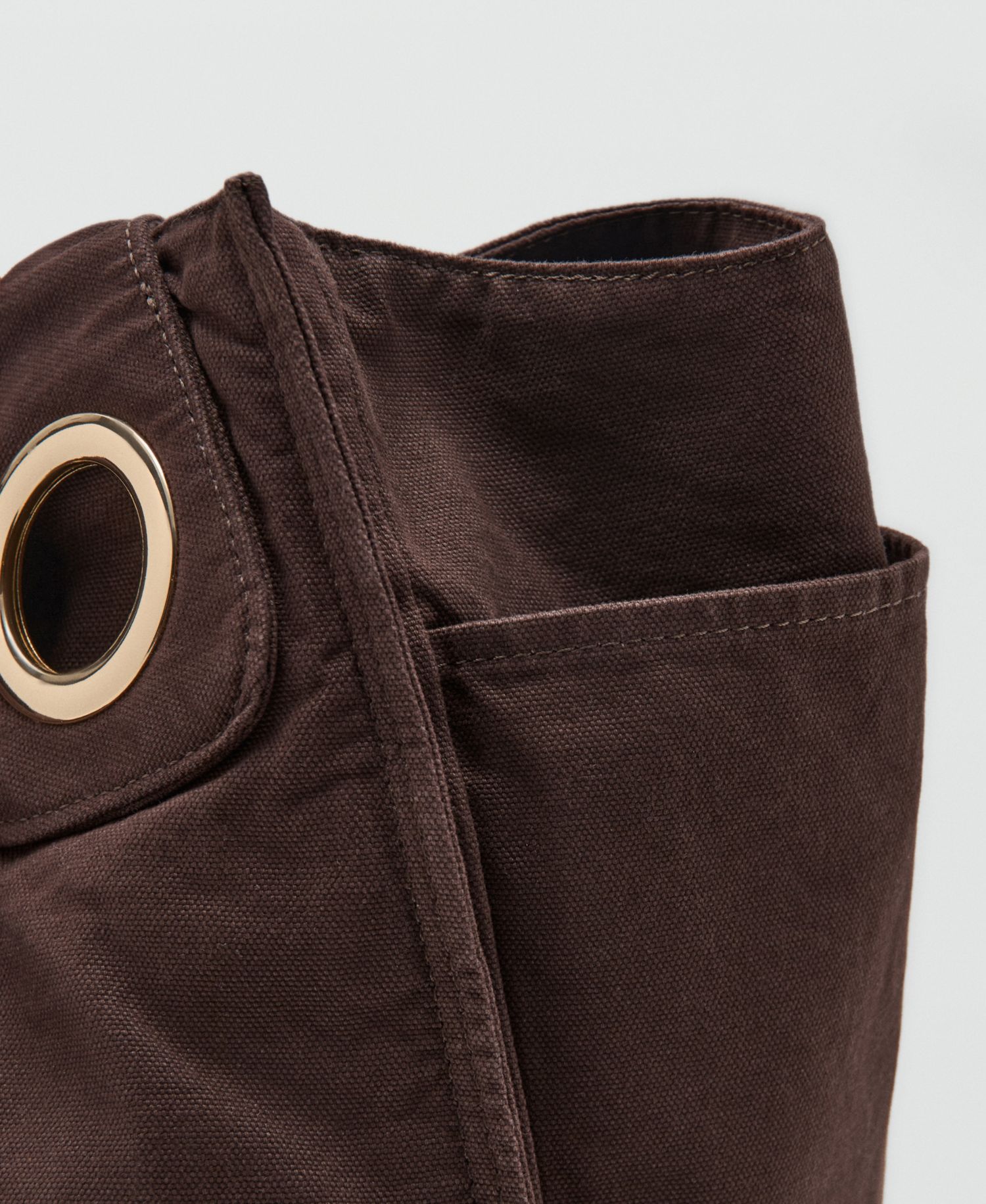 Women's Eyelets Canvas Bag