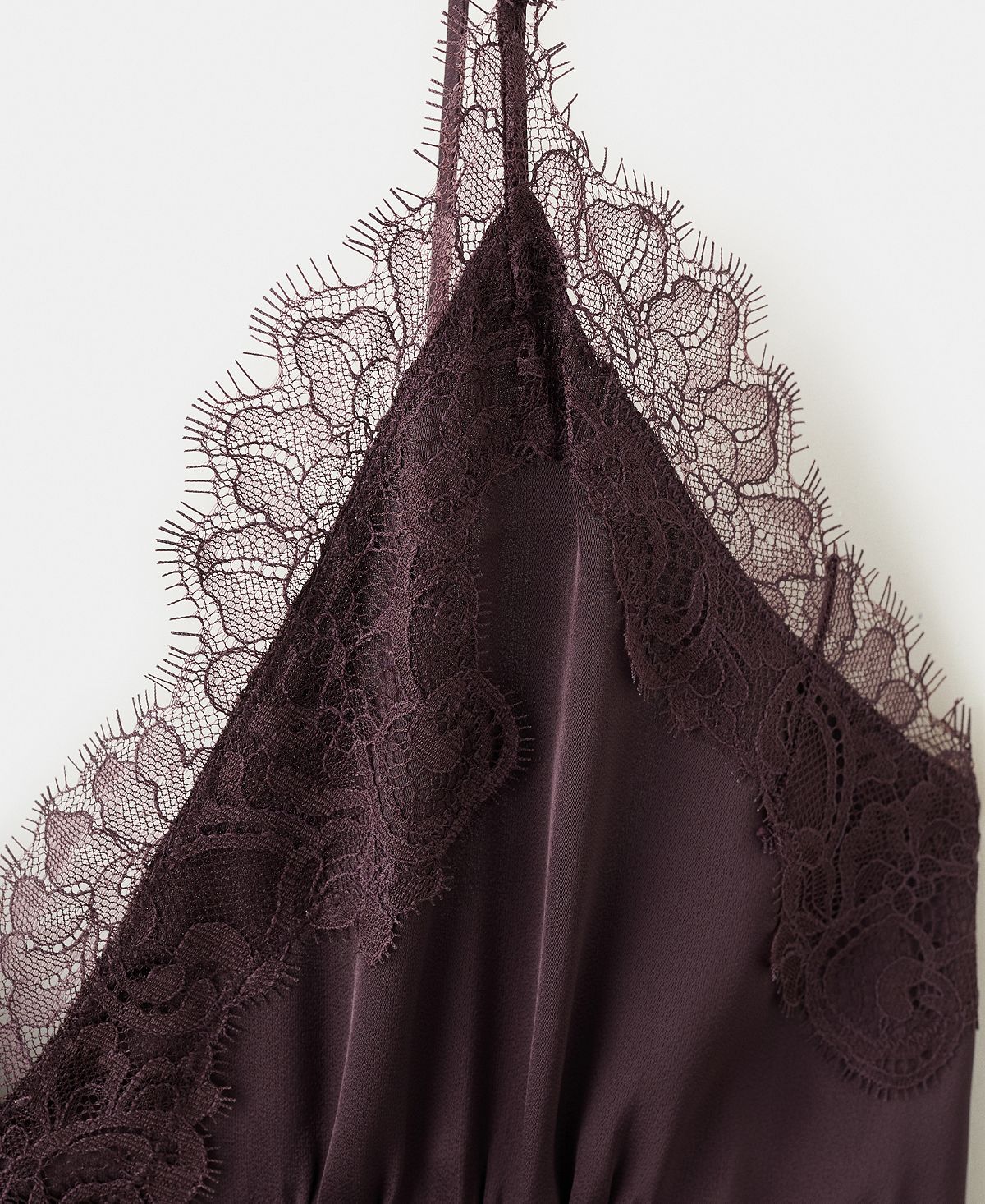 Mango Women's Satin Lace Dress view 2 — MAYCSS fashion products
