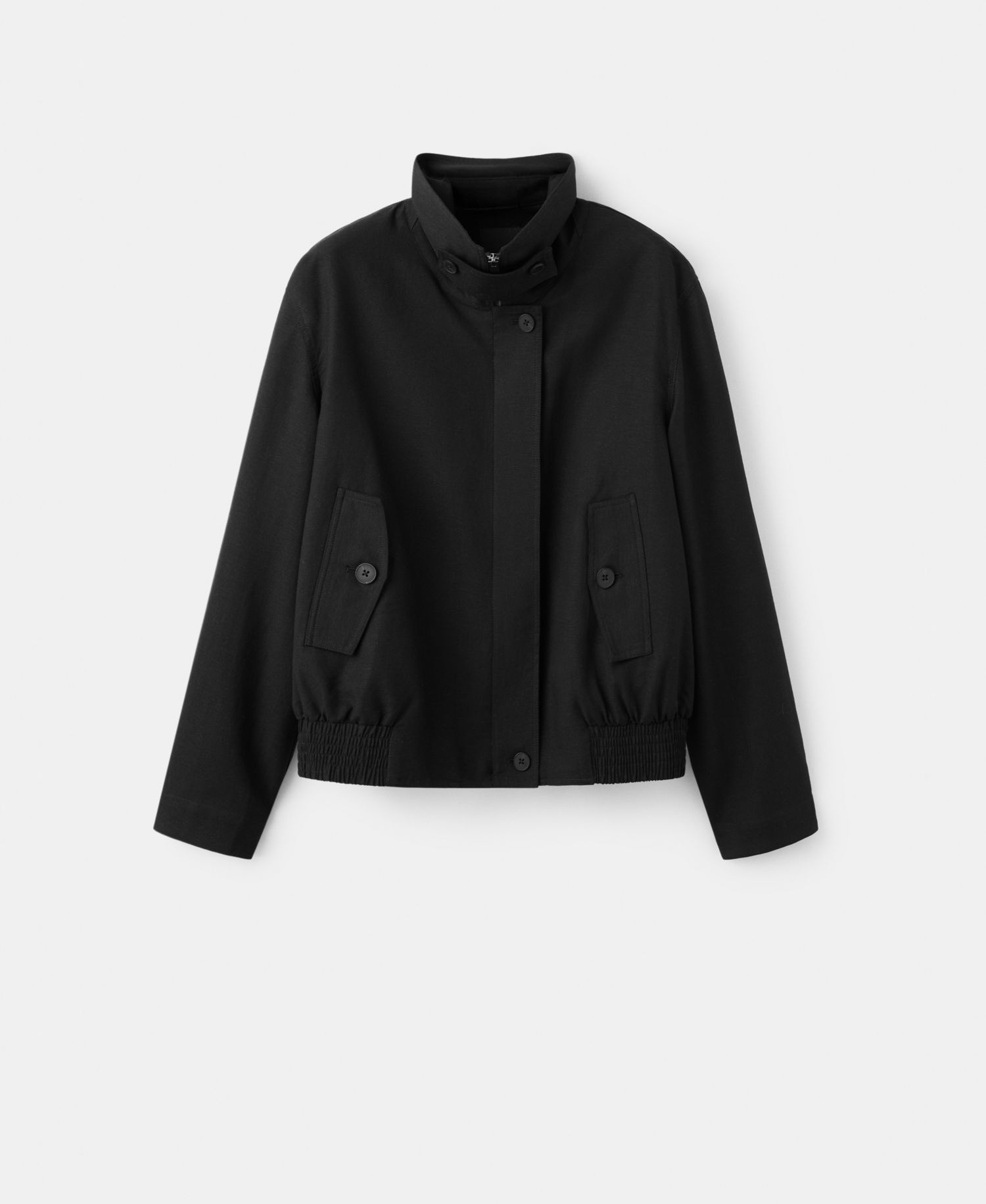 Women's Funnel-Neck Bomber Jacket