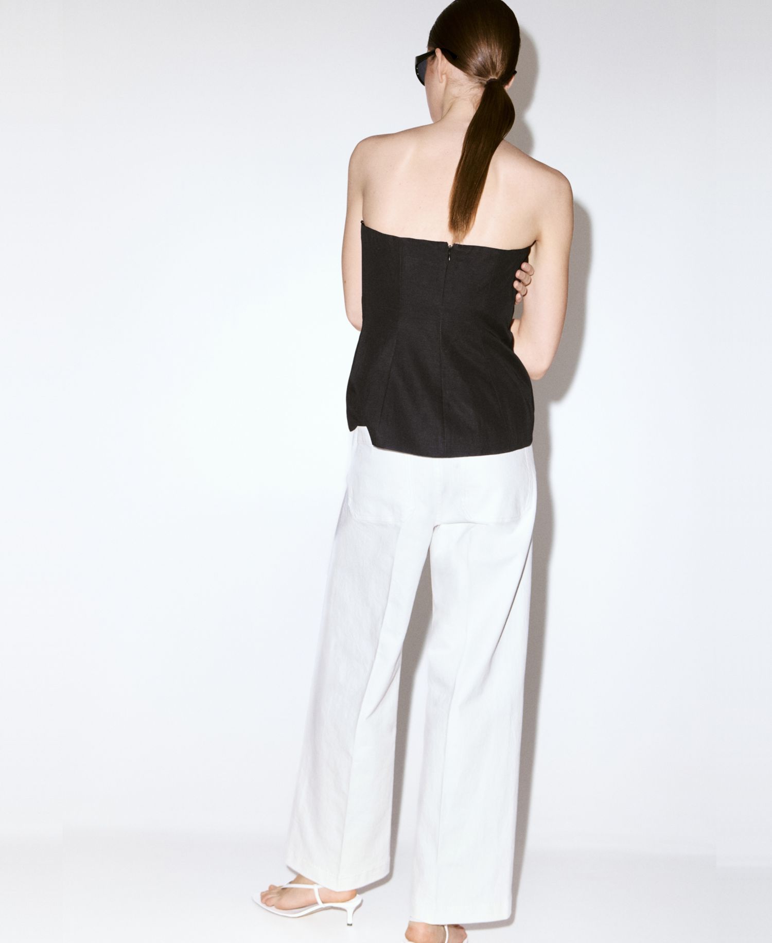 Women's High-Waisted Wide leg Jeans