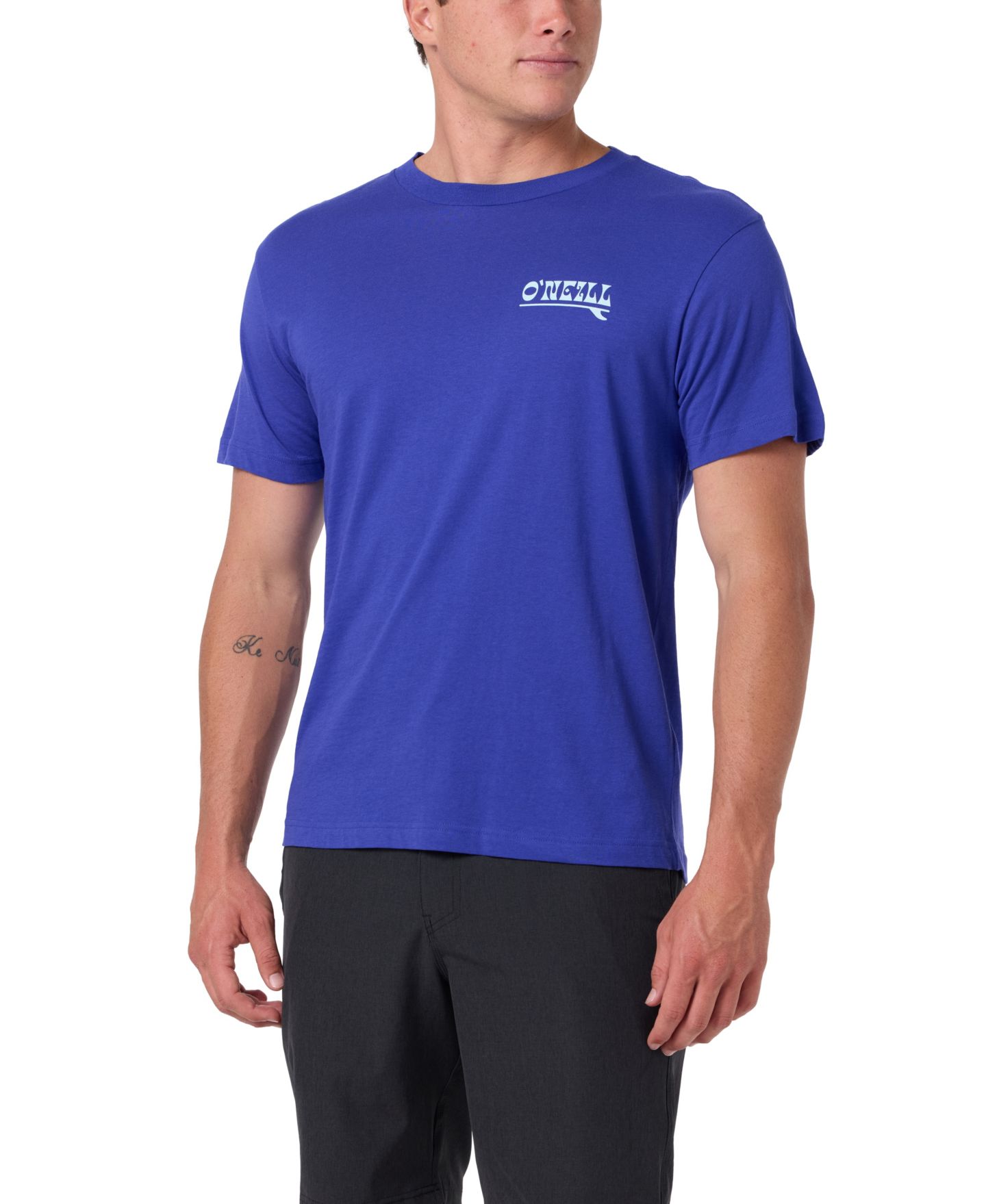 Мужская футболка O'Neill Regular-Fit Graphic, цвет: Королевский синий — фото 3