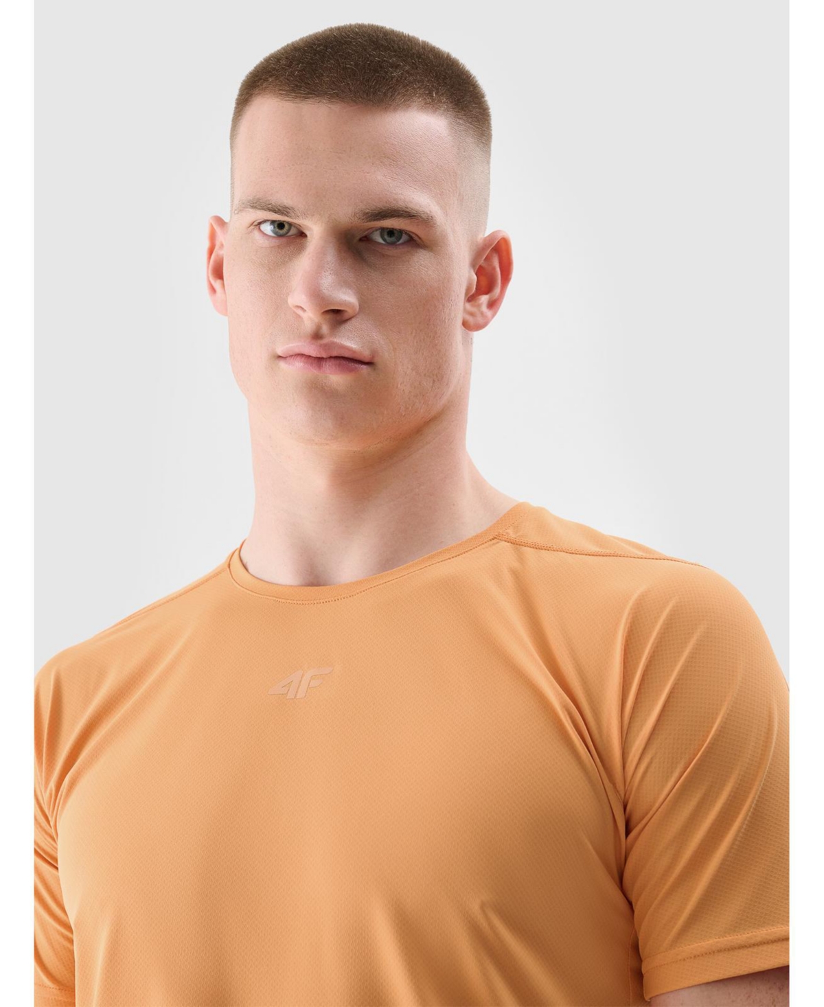 4F Men's Performance Wear Quick-Dry Cycling T-Shirt – Regular Fit