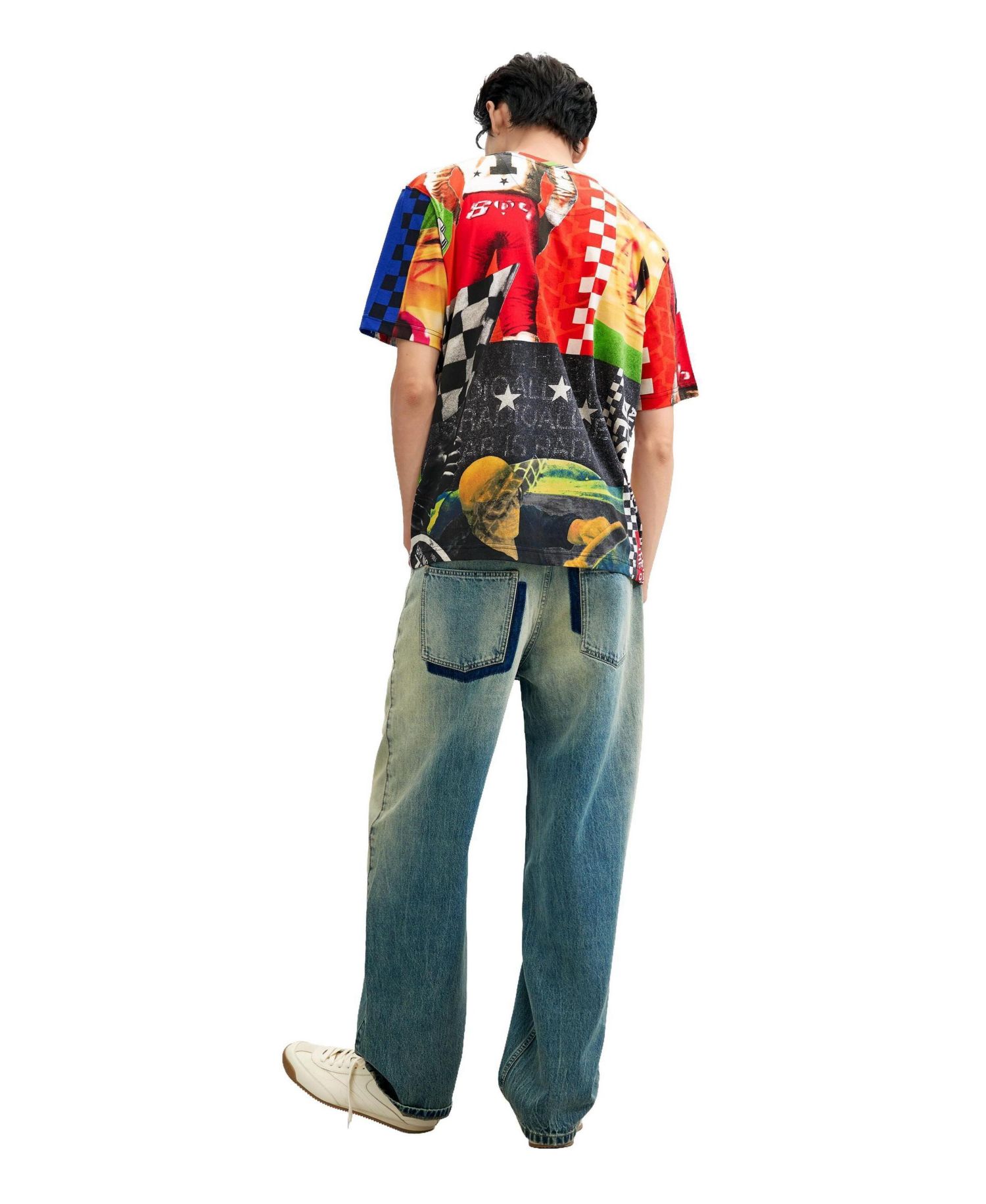 Men's Printed racing T-shirt