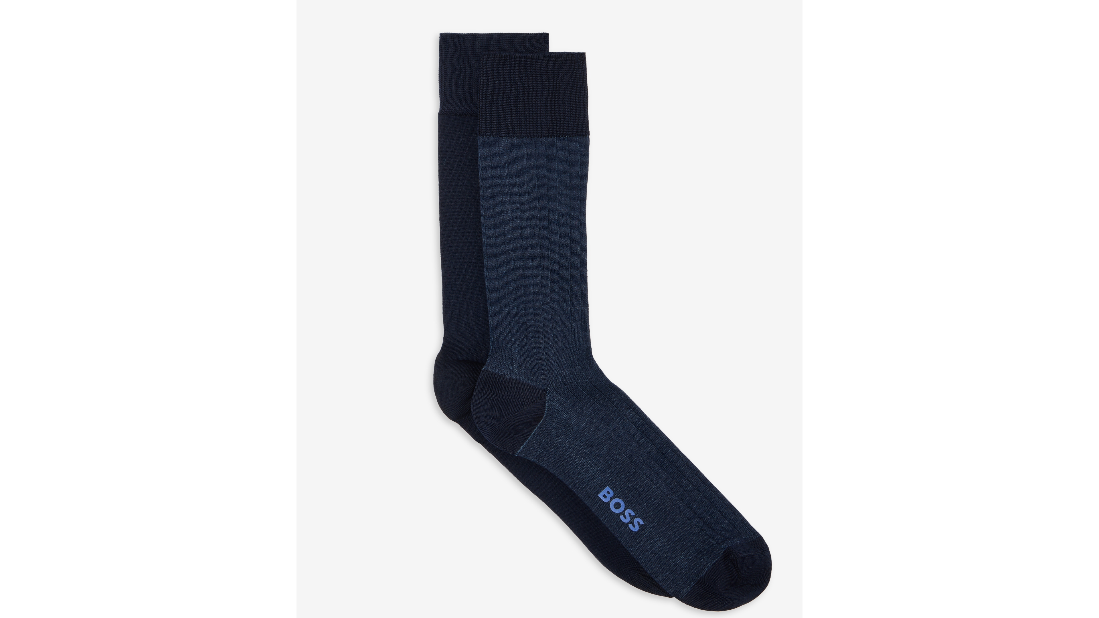 Hugo Boss Men's Steve Crew Dress Socks, 2-Pack
