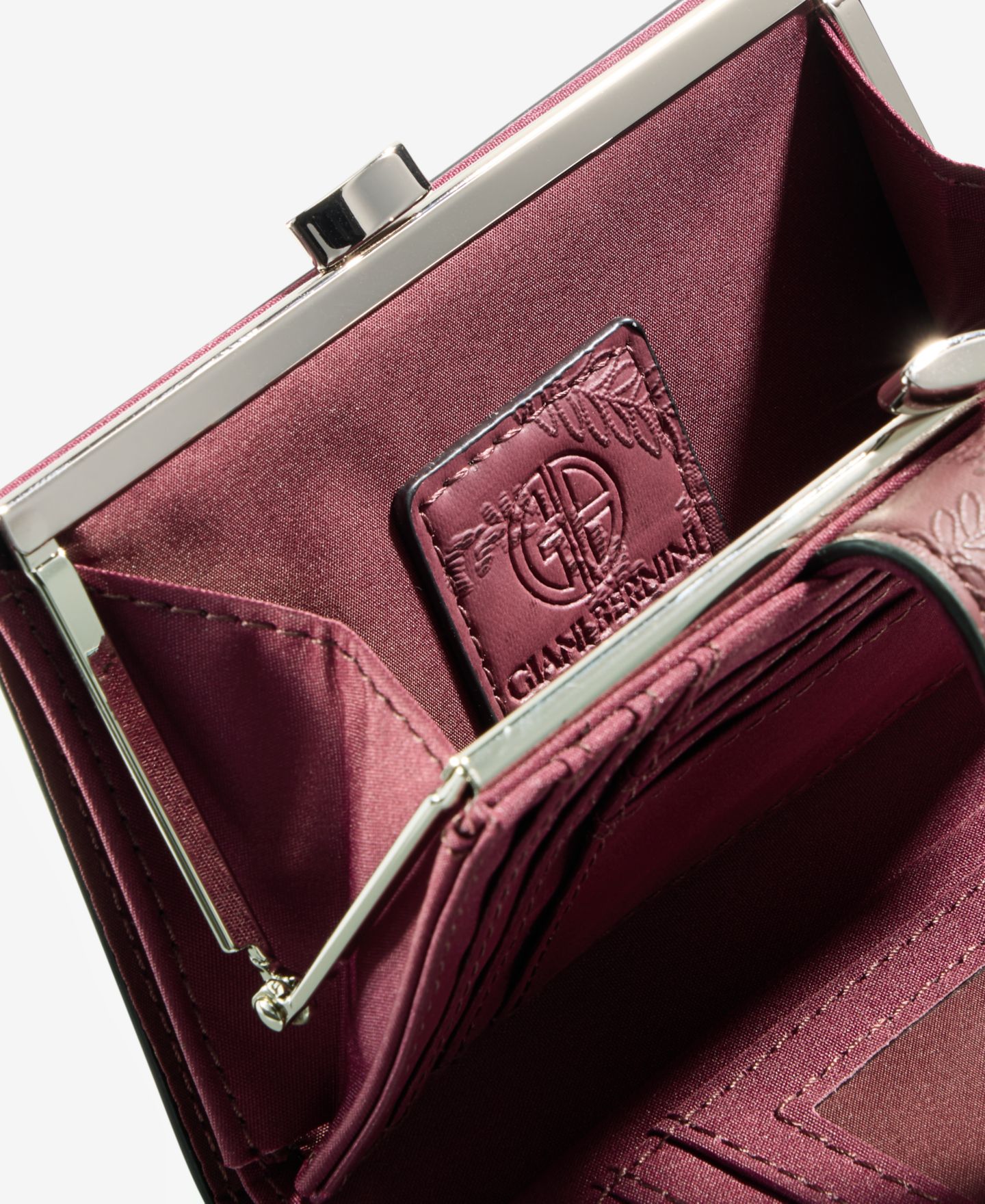 Женский кошелёк Giani Bernini Paisley Framed Wallet, цвет: Костяной — фото 5
