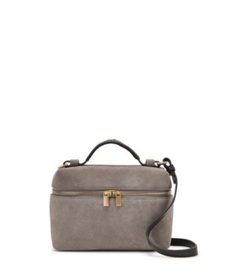 Women's Ines Suede Vanity Cross-Body Handbag