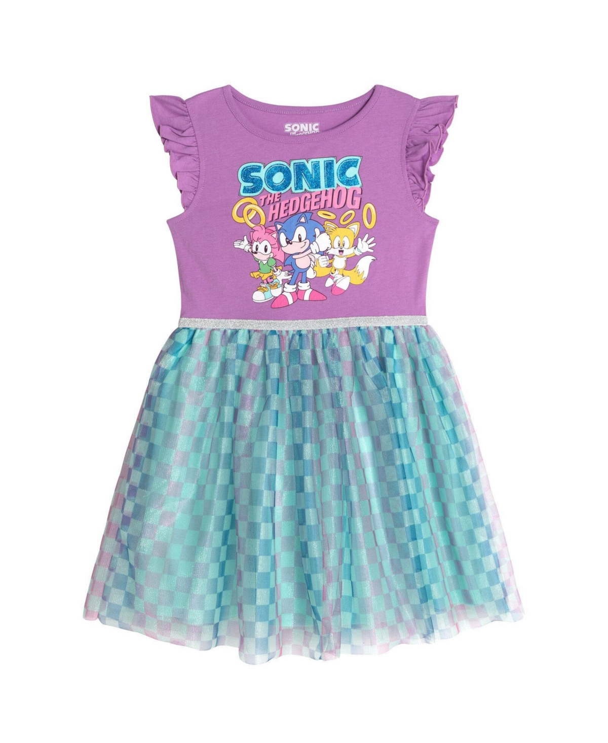 Sonic the Hedgehog Toddler Girls' (2T-4T) Tulle Tutu Dress