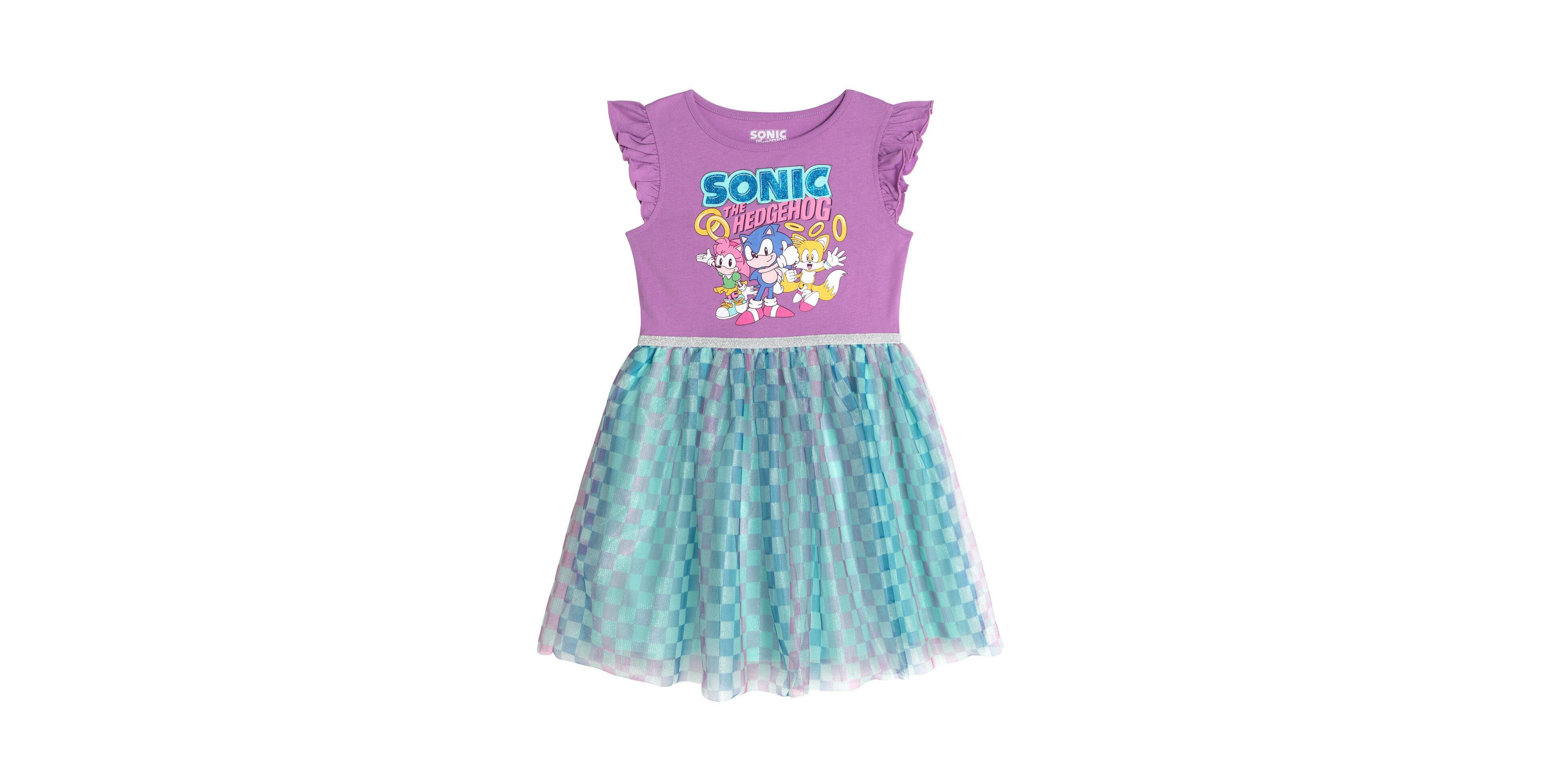 Sonic the Hedgehog Toddler Girls' (2T-4T) Tulle Tutu Dress