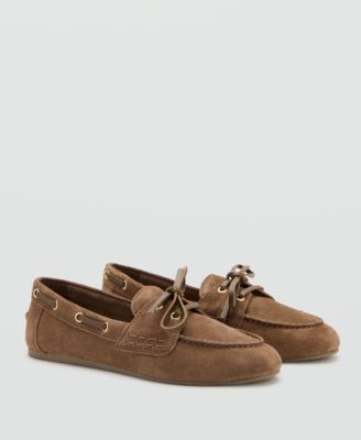 Women's Suede Boat Shoes