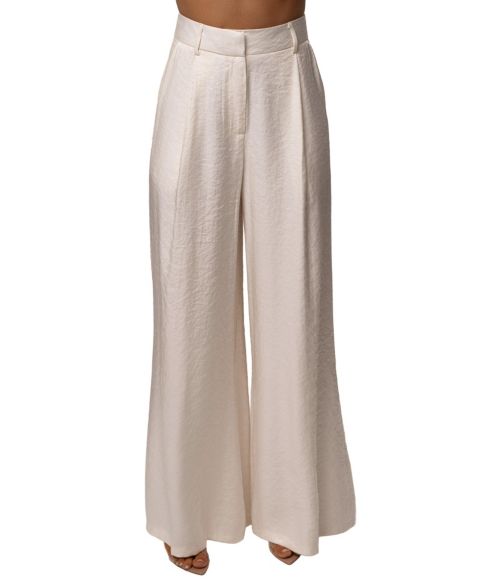Женские брюки JLUXLABEL Monaco Wide Leg Pant, цвет: Слоновая кость